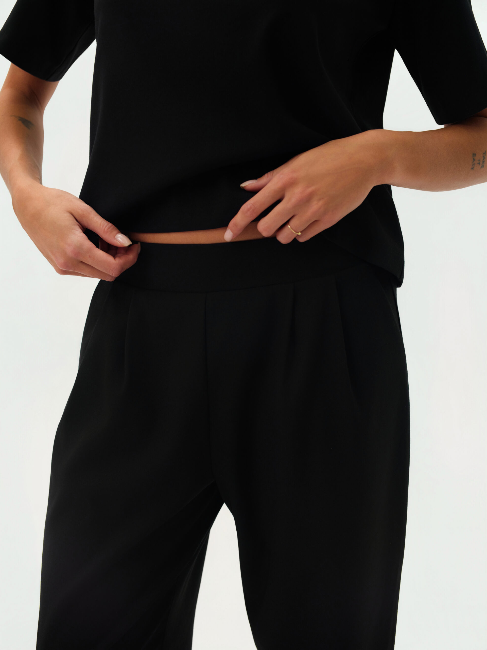 momo spodnie classic black - obrazek 2