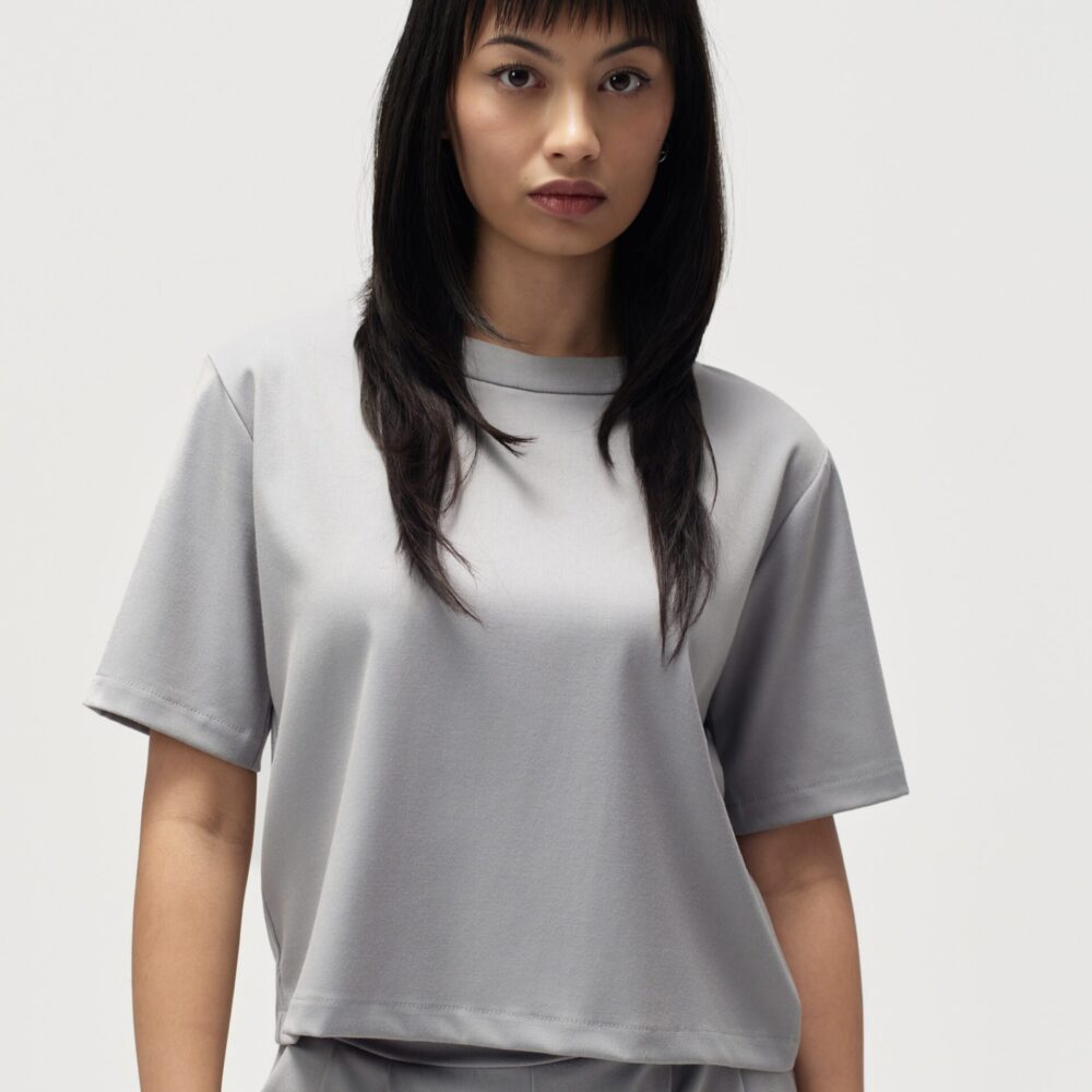 momo top dove grey